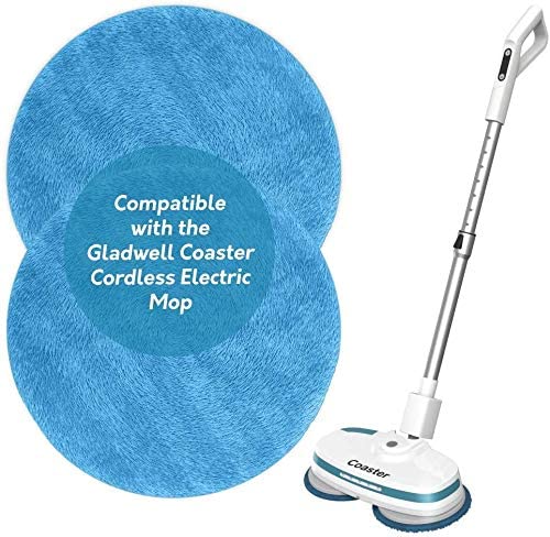 Gladwell Coaster Mop Spare Part Set Of Two Blue Pads