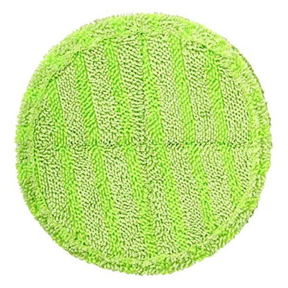 Gladwell Cordless Rechargeable Electric Mop Replacement Pads, Pack of 2 Cleaner, Light Green and 2 Scrubber Dark Green